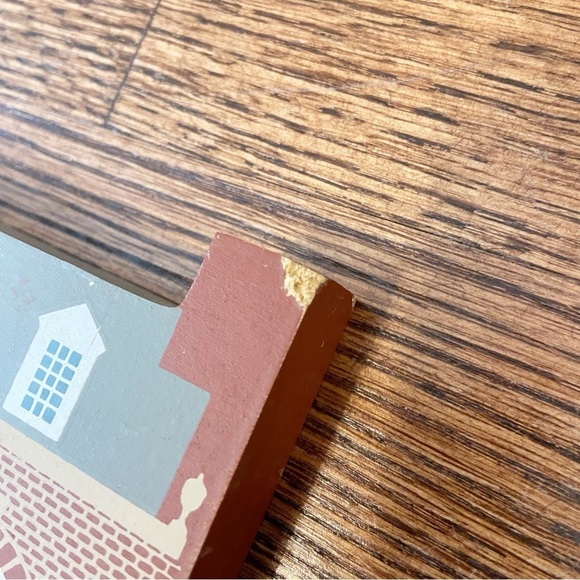 The Cat’s Meow | Vintage 1993 Series XI lot of 3 Mini Wooden Houses cottage core - Picture 10 of 10